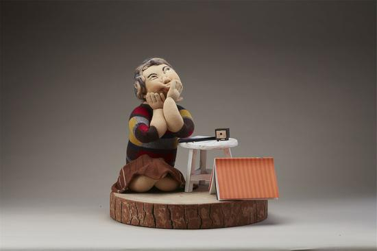 锋魁-林金龙-疼惜-30X60-2017-软性材料-07