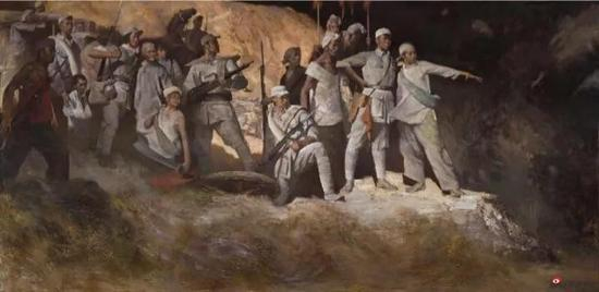 夏葆元作品-《黄河忿》1973年