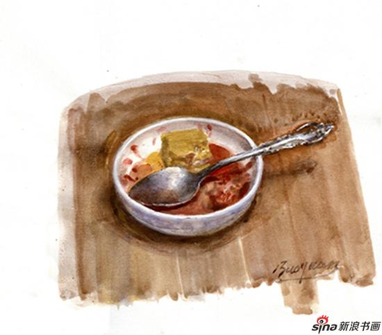 《我的米其林》2017夏葆元水彩二