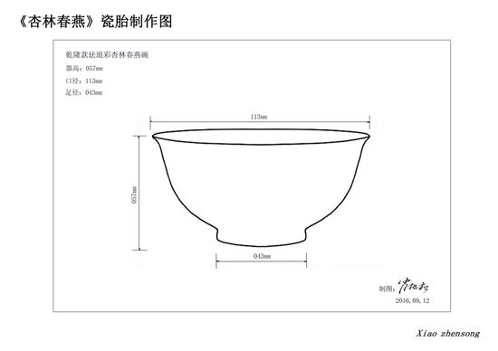 钱生乾《仿乾隆珐琅彩杏林春燕碗》产品说明_手机新浪网