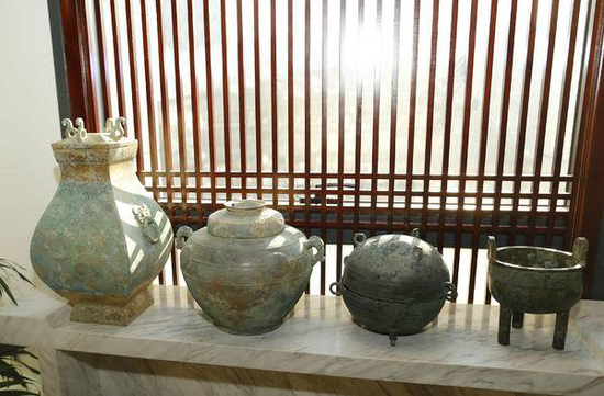 青铜器展品