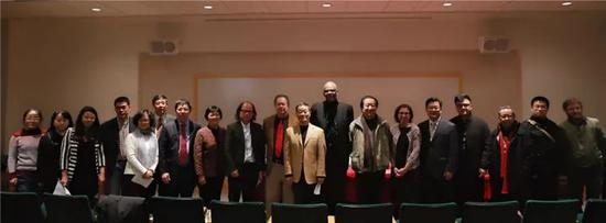 研讨会主要嘉宾合影