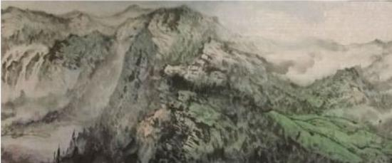 孙信一先生山水作品