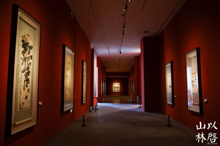 “文明的传承:以启山林--百年巨匠艺术大展”现场