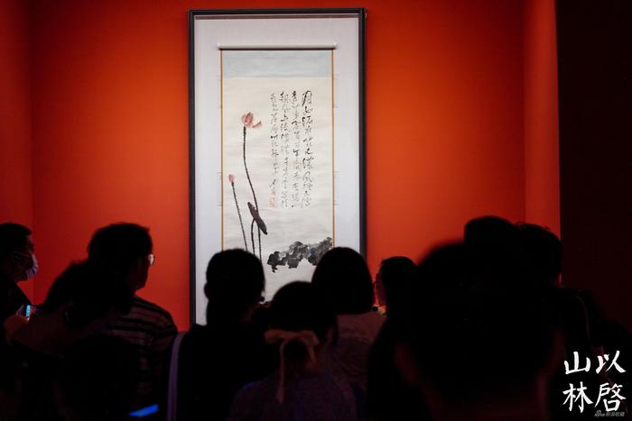 “文明的传承:以启山林--百年巨匠艺术大展”志愿者现场导览