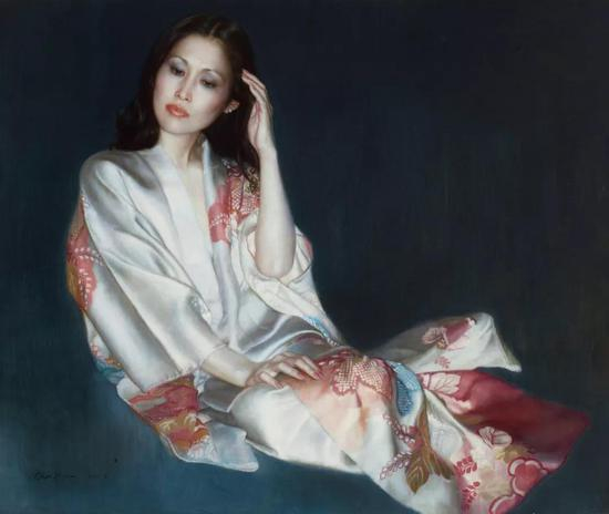 　陈逸飞 预言者 　1984年 　布面 油画 　117×137.5 cm 　成交价：RMB 14，720，000