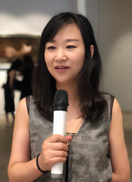 共同艺术中心运营总监鲍禹女士