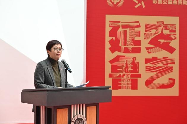 展览开幕式由中国文艺评论家协会造型艺委会副秘书长、吉林省文艺评论家协会副主席、吉林艺术学院美术馆馆长、教授张红梅主持