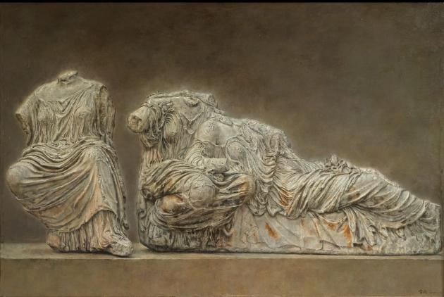 常 磊 《静穆的伟大》220×150cm 2020