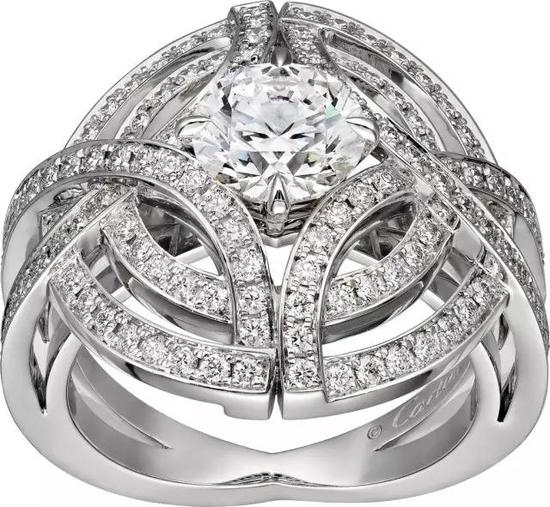 Galanterie de Cartier戒指