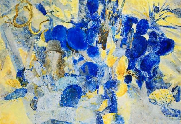 康蕾 《乐园》 140×200cm 坦培拉 2015年