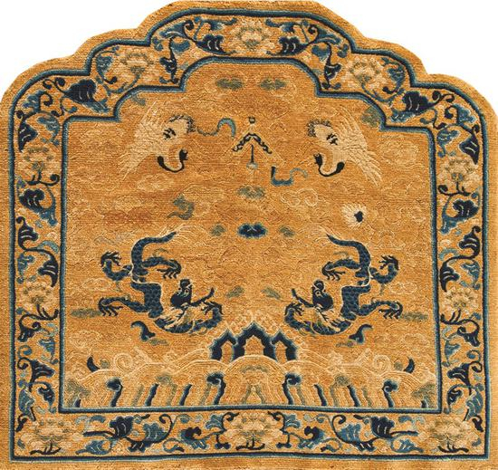 Antique Rug Studio&nbsp; 帝国龙椅靠背 