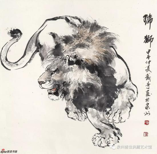 瑞狮 69cmx69cm