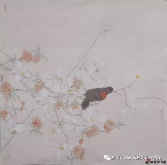 熏风吹尽不多云 68X68cm
