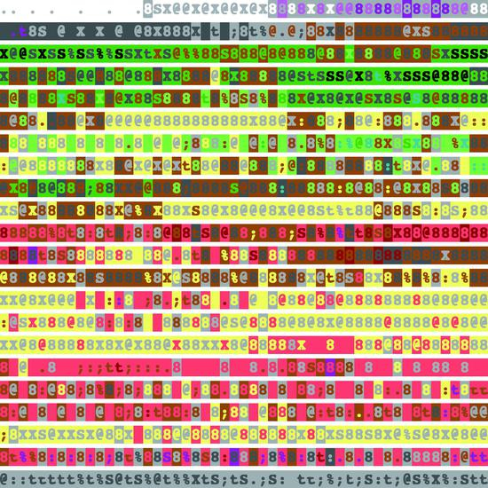 任伦 We are Internet 50×50cm 数码微喷 2018