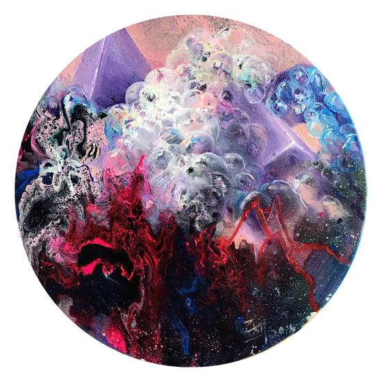 《战水漫山》30cm