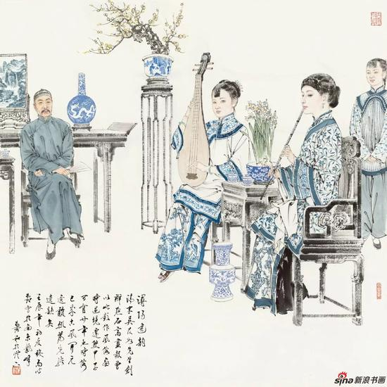 浔阳遗韵 68cm×68cm