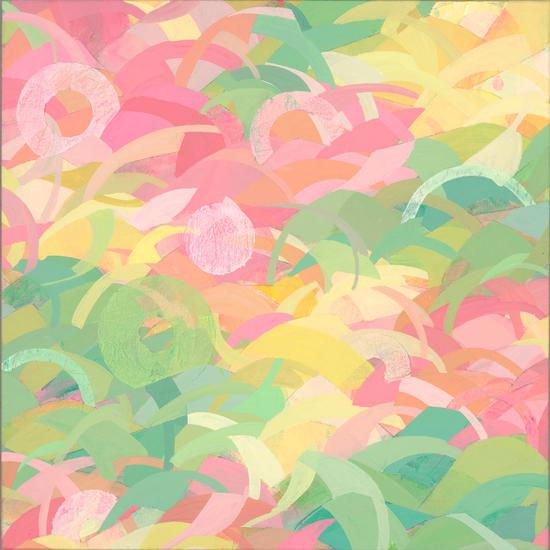 《半夏》亢世新 布面丙烯 50x50CM 2019