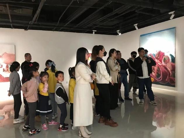 艺术家葛彦现场导览