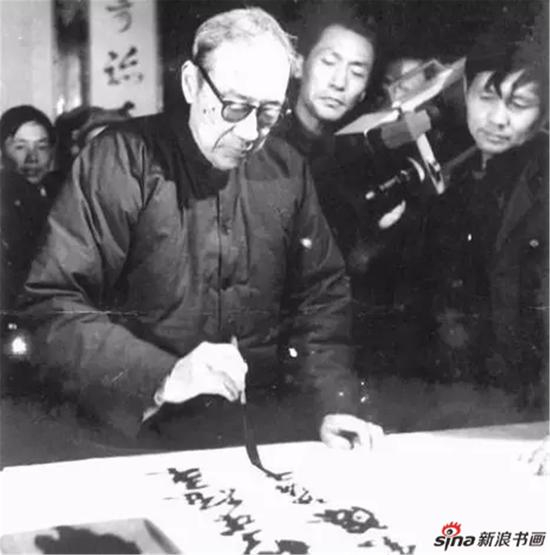 ▲ 沙孟海教学现场