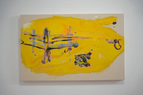 圈地跑马 混合媒介 Mixed Media 91 x 142cm, 2022
