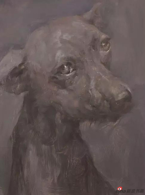 《迷途系列之一 》40×30cm 油画