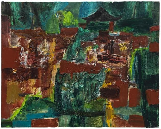 刘商英 《常熟4号》 80X100cm 布面油画 2016年
