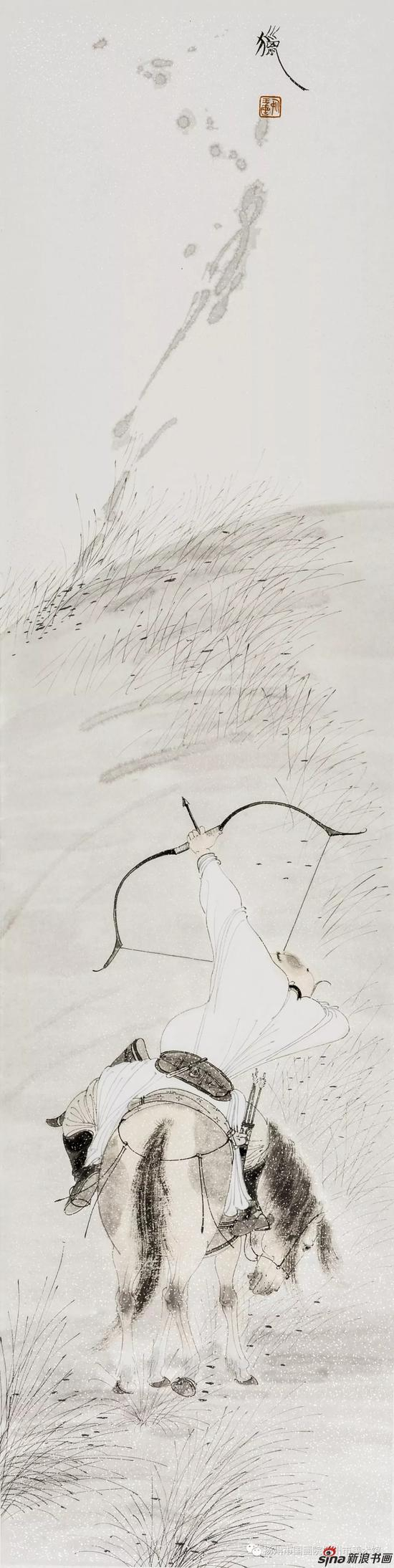 猎 34x136cm