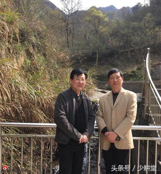 与本文作者少耕堂主朱国强
