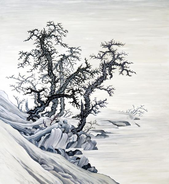 无题-130x120cm-布面油彩-2017
