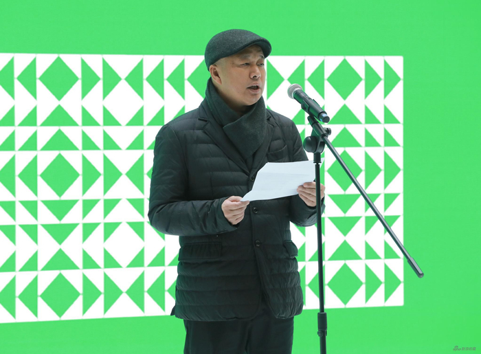 　　教育部高等学校设计学类专业教学指导委员会委员、教育部全国高校美育教学指导委员会委员、吉林艺术学院校长郭春方致辞