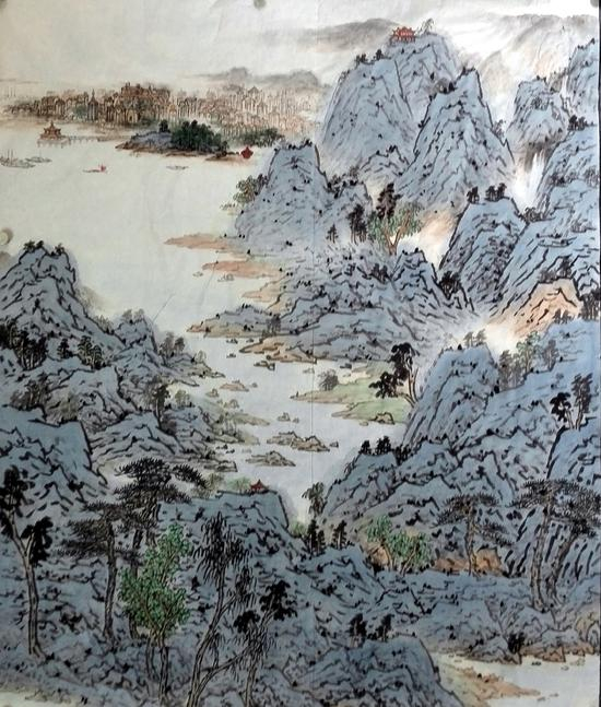 风清灵境 164cm×200cm 杨留义