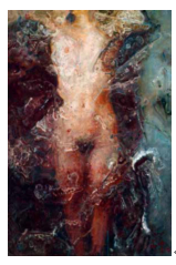 石冲 （ b.1963 ） 物语 布面 油画 40×37 cm （ 2005 ）