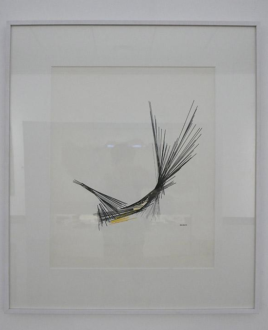 弗莱德·内克 Frieder Nake 《12/7/65，2号》72x59cm 1965年