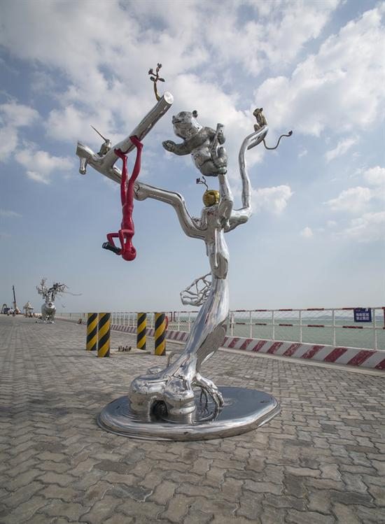 科考码头展览现场&nbsp;图片：徐磊工作室