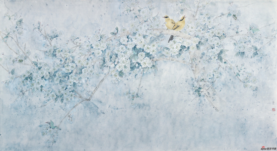 《醉花阴》 180×97cm
