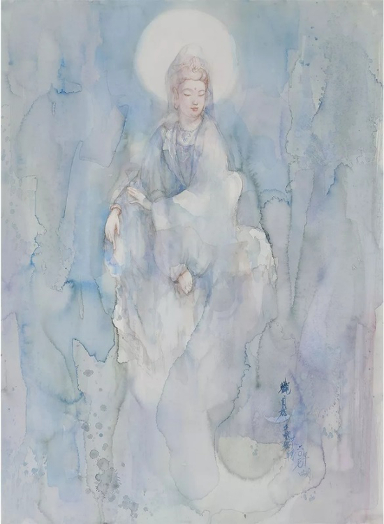 来国强（b.1971） 观自在 　　76 X 56cm