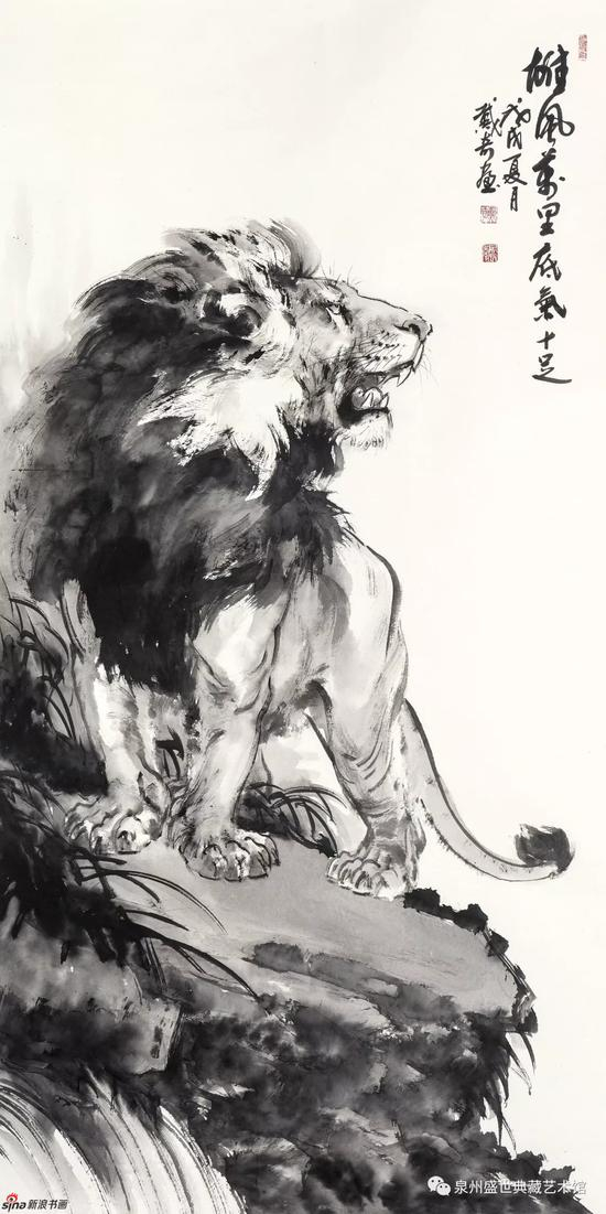 雄风万里 底气十足 97cmx138cm