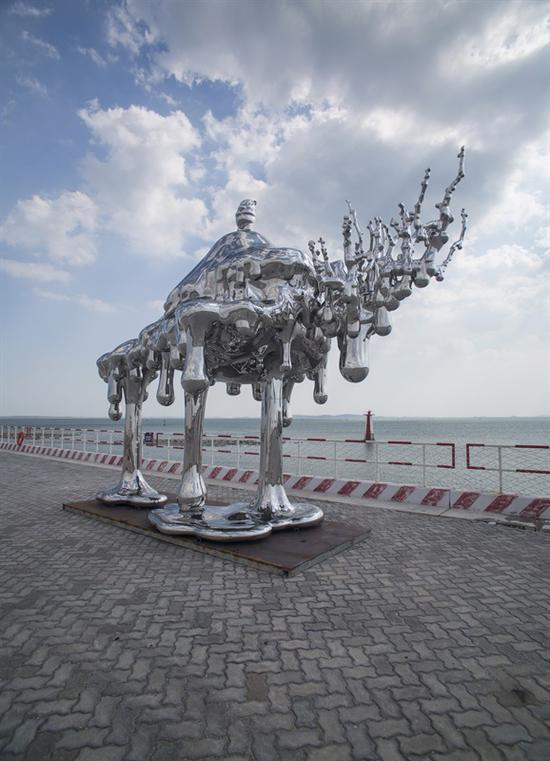 科考码头展览现场&nbsp;图片：徐磊工作室