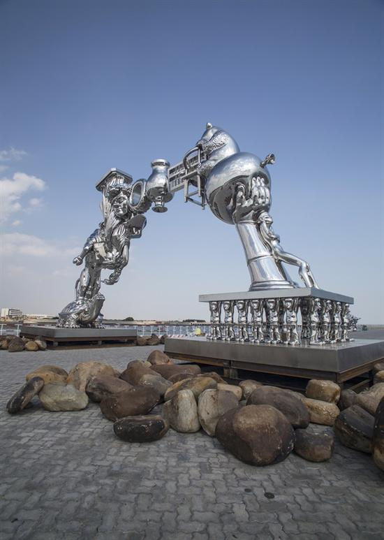 科考码头展览现场&nbsp;图片：徐磊工作室