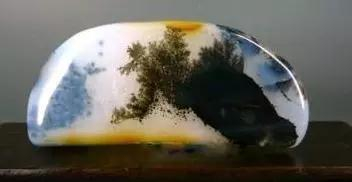 苔纹玛瑙