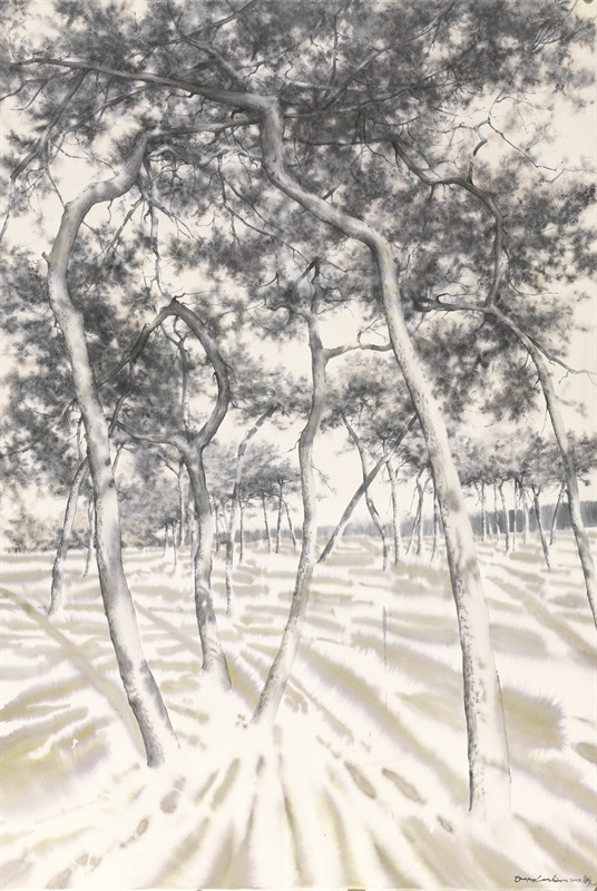 《傲骨--31》赵龙，150x100cm，纸上水彩2015