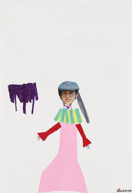 “少女”画家黄岑