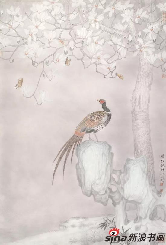 2018 前程似锦 138x93cm