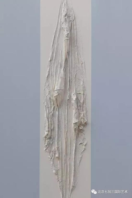 枫翎作品《Untitled #1》 布面综合材料 235X155 2017