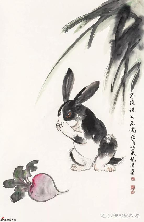不该说的不说 69cmx69cm