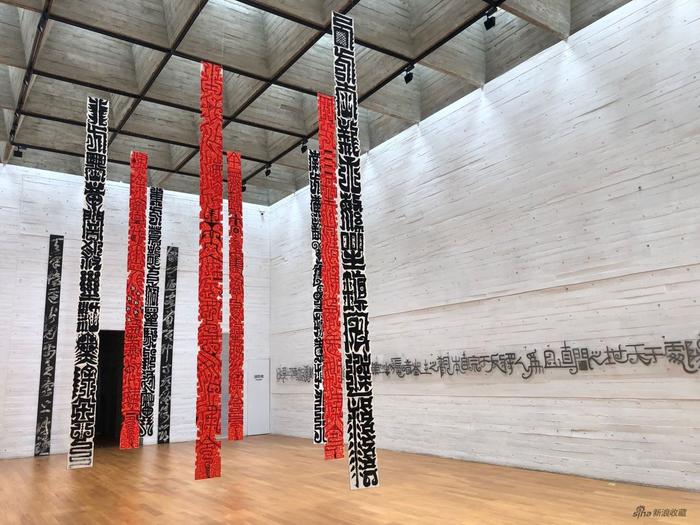 鲁大东作品展览现场,2022