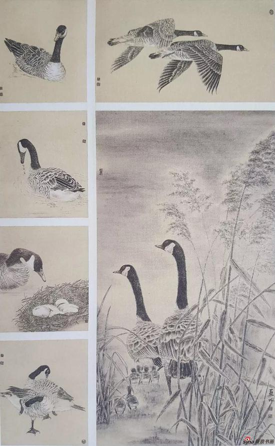 《生命的旋律》 　　尺寸：180cmx100cm