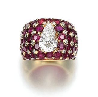 RUBY AND DIAMOND RING， TABBAH