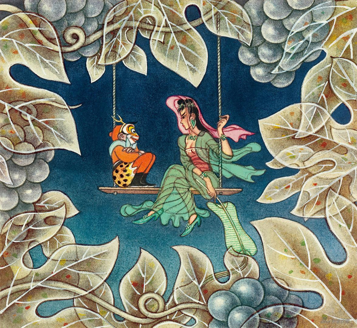 西游漫记第六回，26×26cm，1945年